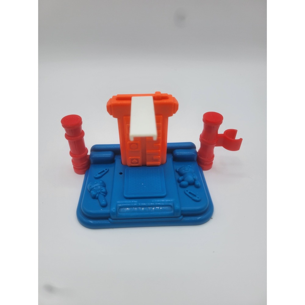Fisher-Price Loving Family Dollhouse Nursery Changing Table Blue Orange‎ 2000